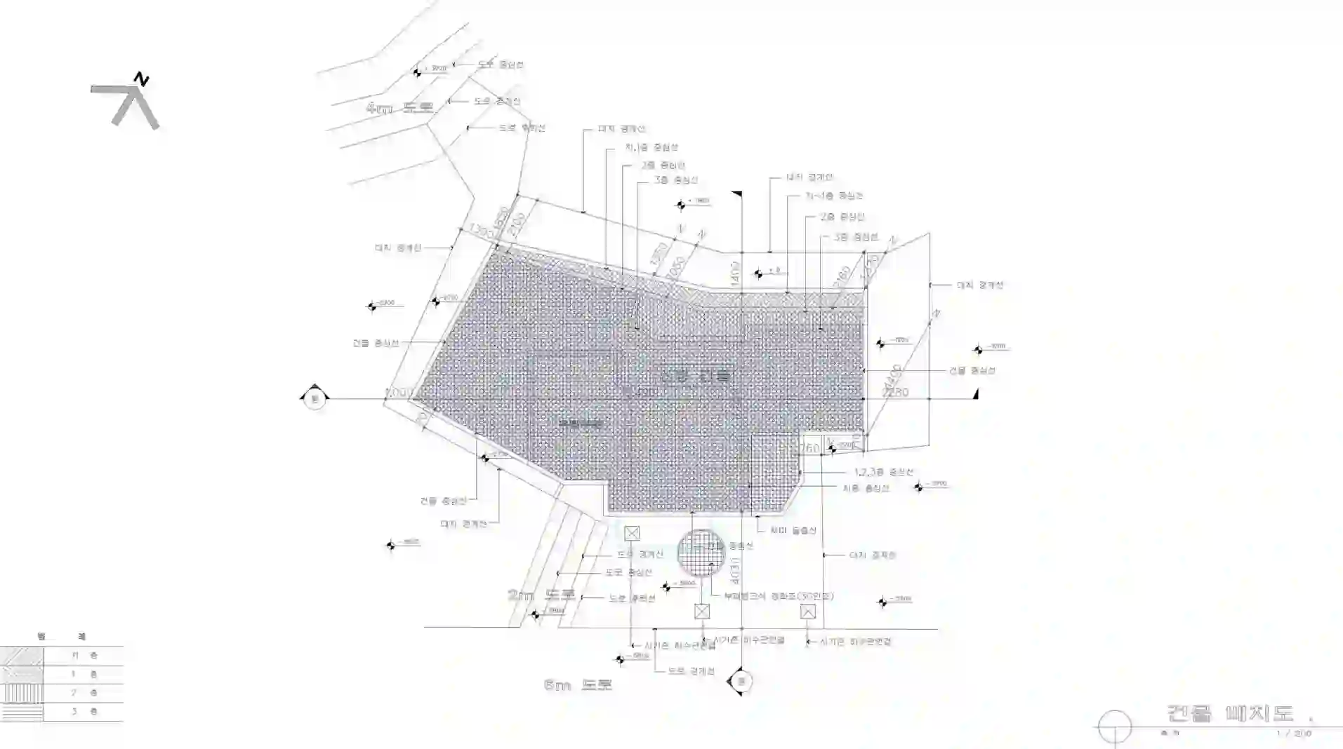 이태원동 258-318 배치도 이미지